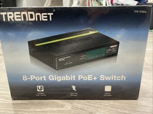 TRENDnet 8-Port Gigabit PoE+ Switch tpe-tg82g. 16Gbps - Picture 1 of 3