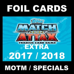 Match Attax EXTRA 2017/18 Premier League FOLIENKARTEN Hut-Trick Held/100 Club - Bild 1 von 40