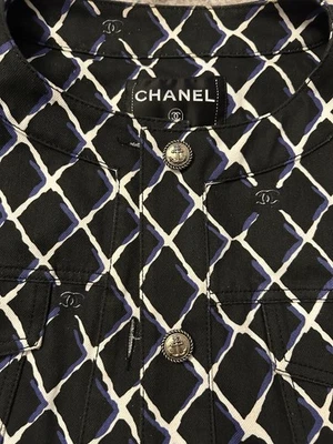 香奈儿 2018 Coco Beach 短袖夹克/定制定制背心/40 码 — 第 1/4 张图片