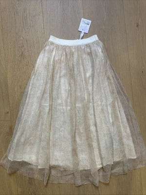 Новый с ярлыками 100% подлинный CHRSITIAN DIOR девочек сетки юбка - размер 12 лет - Изображение 1 из 4