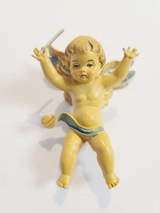 Vintage Engel/Kirschbaum musikalische hängende Ornament Made in Italy - Bild 1 von 8