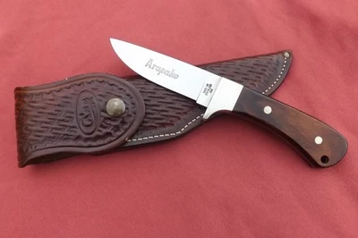 1970-е ERA CASE XX ARAPAHO НОЖ С ФИКСИРОВАННЫМ ЛЕЗВИЕМ R503 SSP ДЕРЕВЯННАЯ РУЧКА НЕИСПОЛЬЗОВАННЫЕ НОЖНЫ - Изображение 1 из 4