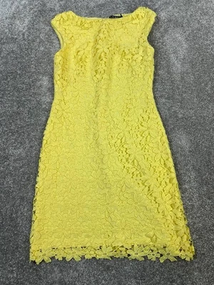 Lauren Ralph Lauren платье женщин 10 цветочный кружева обтяжку * - Изображение 1 из 4