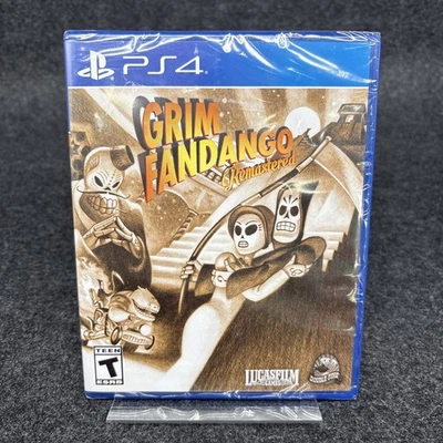 Grim Fandango Remastered Limited Run #485 (PS4) - Authentic Factory Sealed - Image 1 of 3