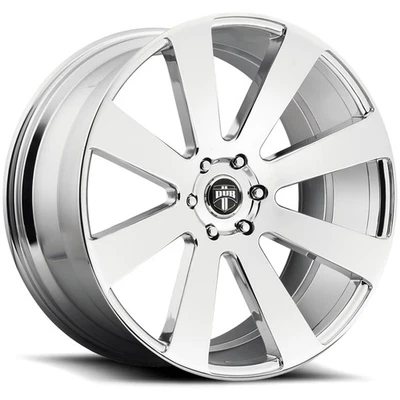 Dub S131 8-Ball 24x10 6x5.5" +20mm Chrome Wheel Rim 24" Inch - Image 1 of 4