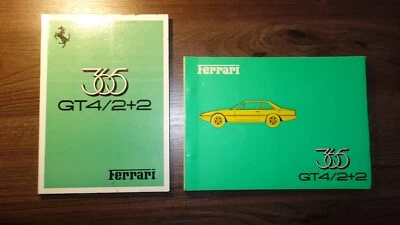 Ferrari 365 GT4 2+2 - Manual del propietario + Catálogo de repuestos - Nuevo de Lote Antiguo Foto 1 de 4