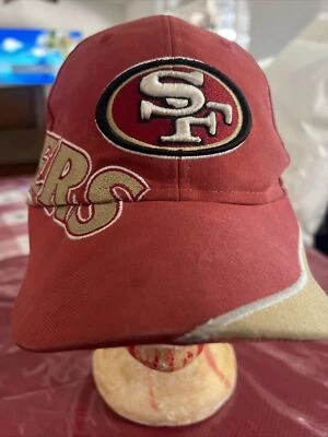 Gorra de colección años 90 San Francisco 49ers rara con logotipo bordado Reebok NFL Foto 1 de 4