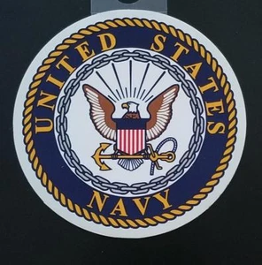 US NAVY 3 INCH STICKER - MADE IN THE USA!! - Picture 1 of 1