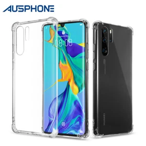 Slim Soft Crystal Clear Case Shockproof Bumper Cover For Huawei P30 Pro P30 - Picture 1 of 11
