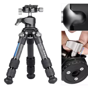 Leofoto LS-223C Table-Top/Mini Tripod Carbon Fiber for Camera w/CASE 2024 NEW - Picture 1 of 10