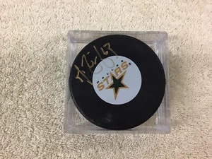 Autographed By Mike Ribeiro #63 SIGNED Dallas Stars PUCK With Case NHL - Picture 1 of 5
