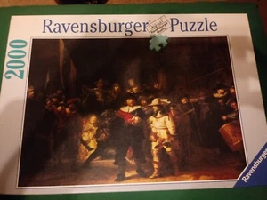 Ravensburger puzzle jigsaw 2000 pieces Rembrandt la vigilia la ronda di notte - Foto 1 di 16