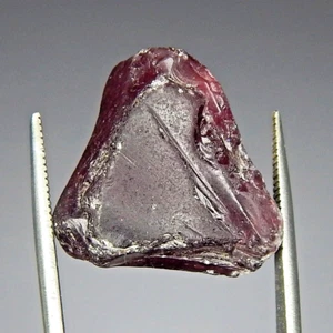 28.6ct Unheated Purple Amethyst Natural Mined Rough Spar Uruguay Facet Grade - Picture 1 of 4