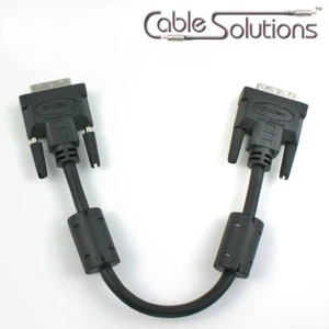Gefen CAB-DVIC-01MM-BLK DVI-D Digital Video Cable 0.3m - Picture 1 of 4