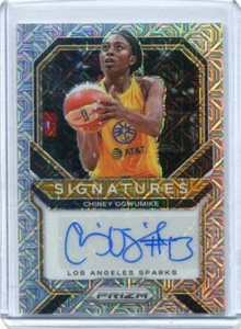 2021 Panini Prizm Signatures WNBA #SG-COG CHINEY OGWUMIKE MOJO 20/25 AUTO SPARKS - Picture 1 of 2