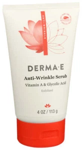 Derma E Facial Scrub Anti Wrinkle Vitamin A Glycolic 1 Each 4 Oz - Picture 1 of 1