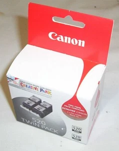 Canon genuine 520 black twin-pack - sealed box - Bild 1 von 1