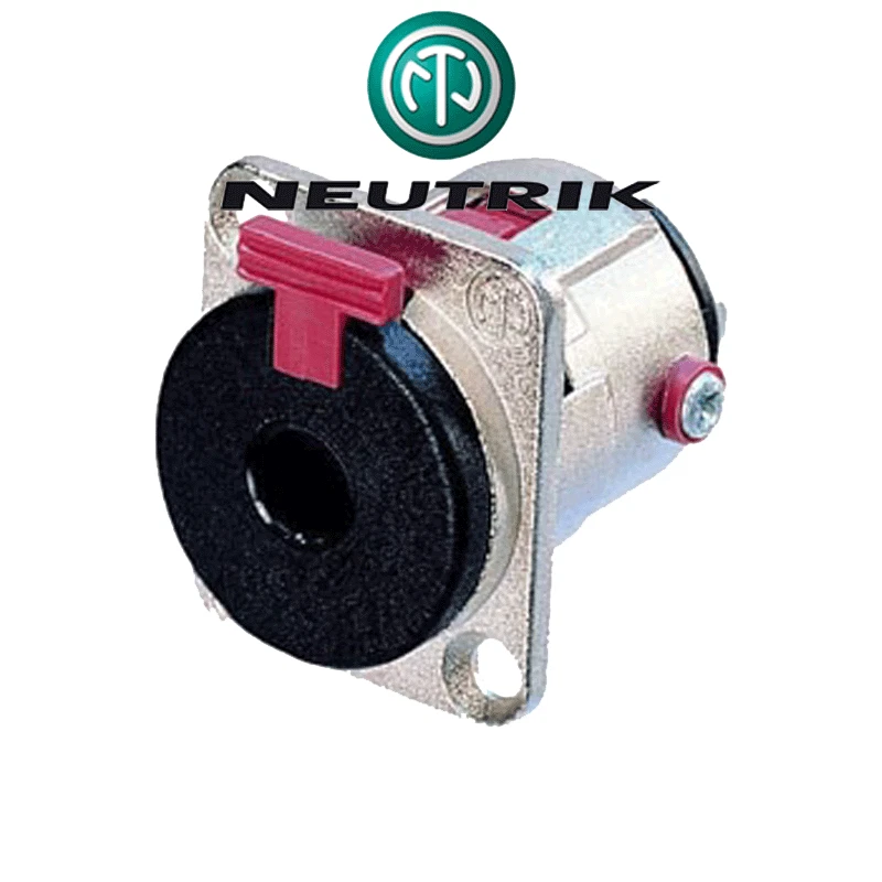 Fiche Jack 6.35 Femelle STEREO CHASSIS Auto Verrouillable NEUTRIK NJ3FP6C - Photo 1/1