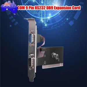 Industrial Control PCI to Serial Port COM 9 Pin RS232 DB9 Card for Windows Linux - Picture 1 of 7