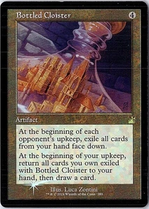 Bottled Cloister (Retro Frame) R Ravnica Remastered 389 FOIL Near Mint - Picture 1 of 1