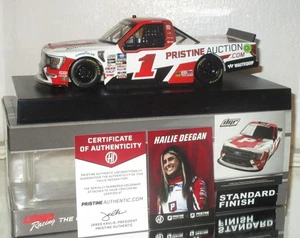 2022 HAILIE DEEGAN #1 PRISTINE AUKTION HANDSIGNIERTER TRUCK #366/400 MIT MAKELLOSEM COA - Bild 1 von 8
