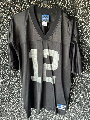 Camiseta deportiva de fútbol americano vintage de los Oakland Raiders #12 Rich Gannon NFL Adidas grande para hombre Foto 1 de 4