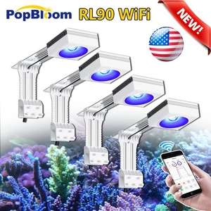 PopBloom 4PCS Reef Light LED Marine Aquarium Reef Light for 72 in Saltwater Tank - Picture 1 of 15