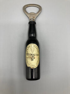 Vintage Guinness Advertising Bottle Shaped Bottle Opener, Souvenir From Ireland