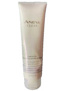 AVON ANEW CLEAN Comforting Cream Cleanser & Mask Normal/Dry Skin 150ml, New - Picture 1 of 2