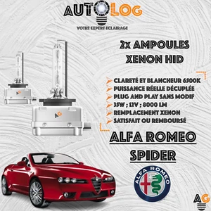 ✅ KIT 2x AMPOULES XENON HID ALFA ROMEO SPIDER ✅ - Picture 1 of 6