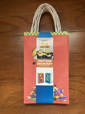 Despicable ME 4 Party Favor Bags - Kraft Bags. Minions - 8 Count - Paper - New. - Image 1 of 4