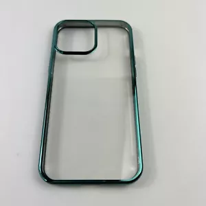 MILPROX Compatible for iPhone 13 Pro Max Clear Case (2021), Clear Pine Green - Picture 1 of 1