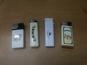 Camel Cigarettes Classic Camel Set of Four Lighters  - Picture 1 of 7