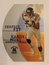 1999 Skybox Molten Metal - Perfect Fit Silver #7 PF Randy Moss