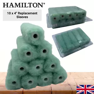 Hamilton Paint Roller Sleeves 4 Inch Mini Replacement DIY Painting Decorating - Picture 1 of 12