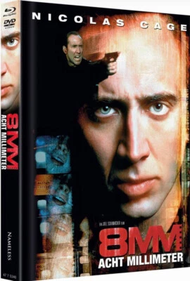 "8MM Eight Millimeter" - Nicolas Cage Cult Thriller - ltd BLU RAY DVD MEDIABOOK  - Bild 1 von 4