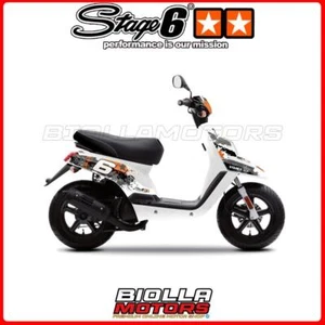 S6-056801/WH GRAFICHE STAGE6 ARANCIONE / BIANCO MBK BOOSTER ONE - Foto 1 di 5