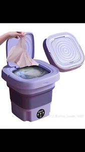 MINI LAVATRICE PIEGHEVOLE DA CAMPEGGIO CENTRIFUGA PORTATILE LAVATRICE - Foto 1 di 2