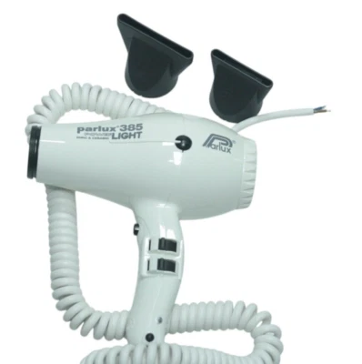 Parlux 385 Power Light Ionic Ceramic Haartrockner Föhn Weiß