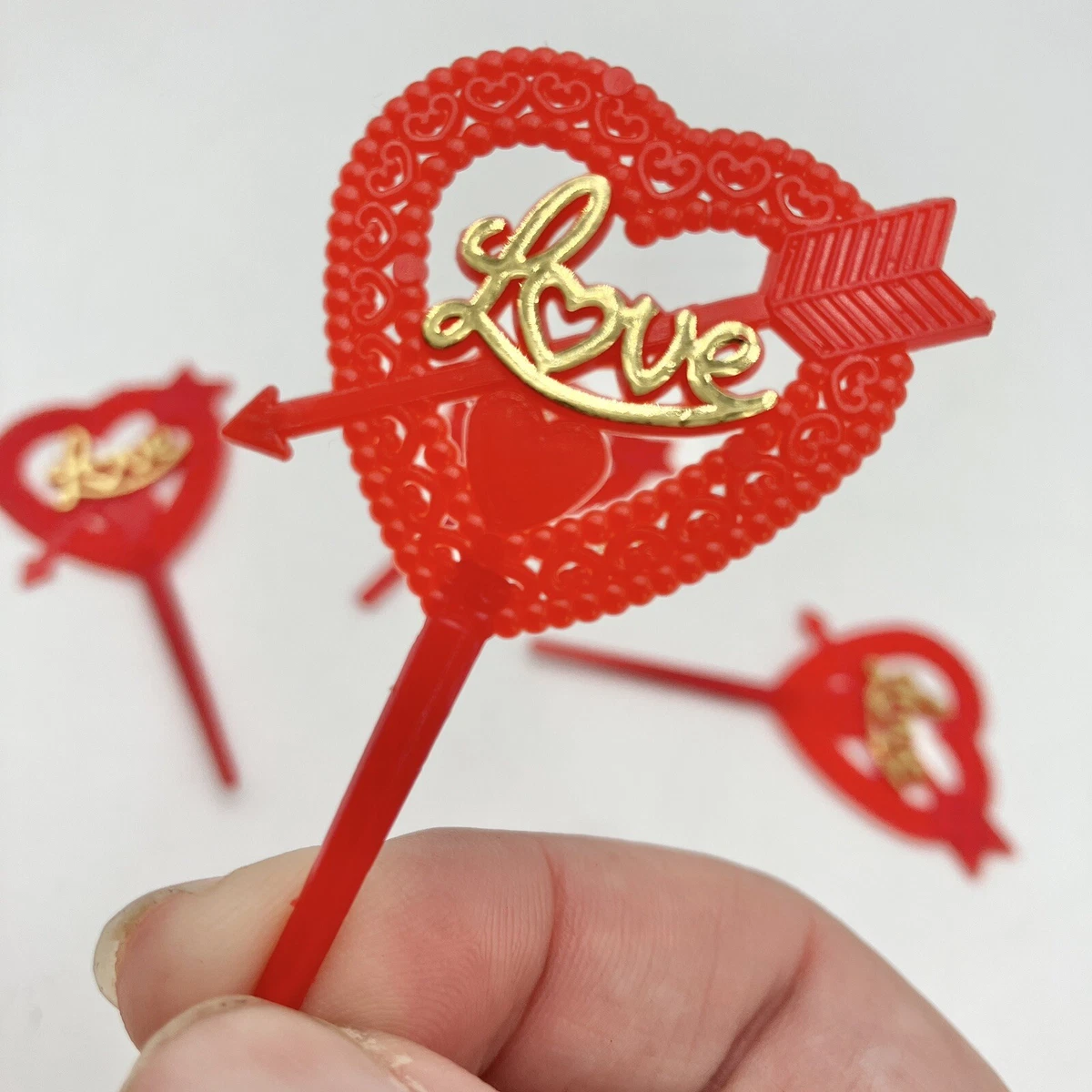 Decoraciones Para El Primer Cumpleaños De San Valentín. Adornos Para  Cupcakes De San Valentín. Adornos De, image size:1200x1200