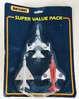 Jet Aircraft Airplane Airforce Diecast 1989 Super Value Pack ALLUMBOX Neuf (B)