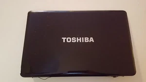 Toshiba L675 Satellite Lcd top lid w/ hinges bezel cable COMPLETE! K000099540 - Afbeelding 1 van 2