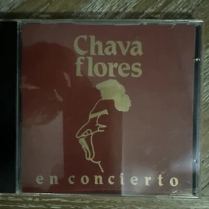 CHAVA FLORES - EN CONCIERTO - 1980 MEXICAN CD ALBUM, FOLK - Picture 1 of 3