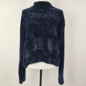 Suéter Sanctuary Extra Grande Azul Salón Chenille Max Acogedor Relajante Minimalista - Imagen 1 de 14