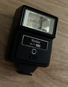 Vintage Vivitar Auto 215 Camera Flash 
