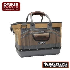 Bolso de herramientas base de goma abierto Veto Pro Pac MB-TTXL - Imagen 1 de 4