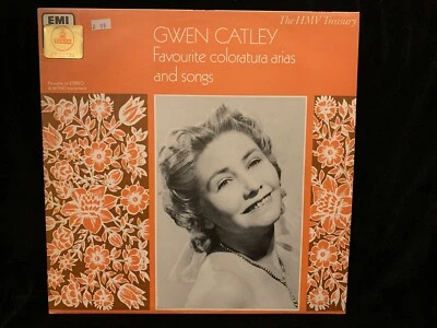 GWEN CATLEY - Coloratura Arias and Songs - EMI HLM 7066 - LP - Image 1 of 4