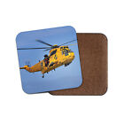 RAF Sea King Rescue Helicopter Coaster - Ocean Medics Pilot Flying Gift #15733