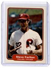 1982 Fleer. Steve Carlton Philadelphia Phillies #243