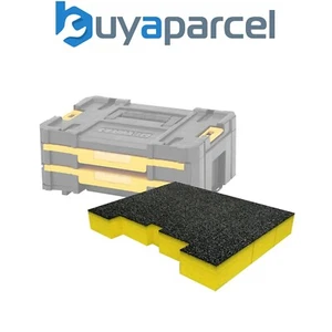 Shadow Foam SFI-DTSD130Y DeWalt TSTAK Shallow Box Insert Single Pack 30mm Yellow - Picture 1 of 8